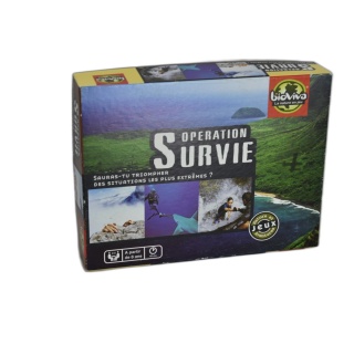 Opération Survie - Bioviva - Jeu Nature Aventure 2-5 Joueurs - 8 ans -