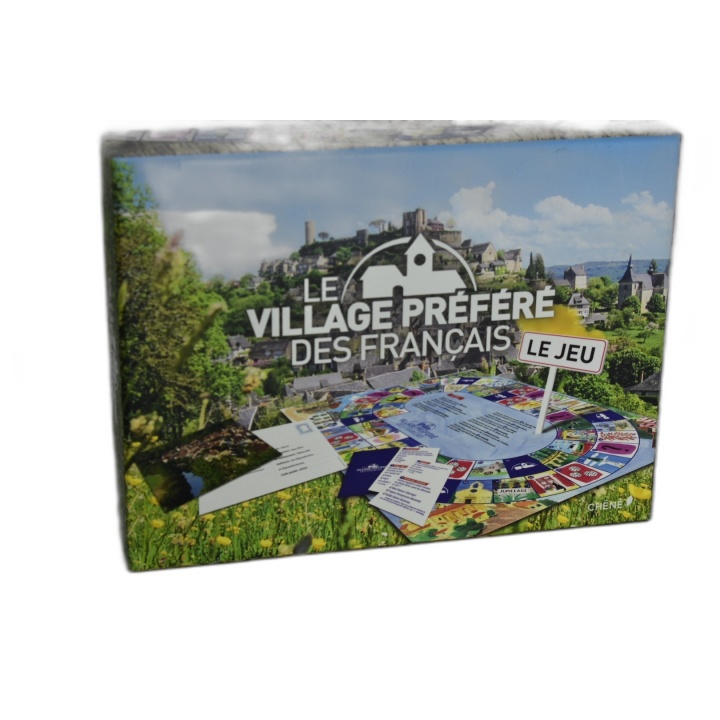 Le Village Préféré des Français - Éditions du Chêne - Jeu Quiz 2-6 Jou