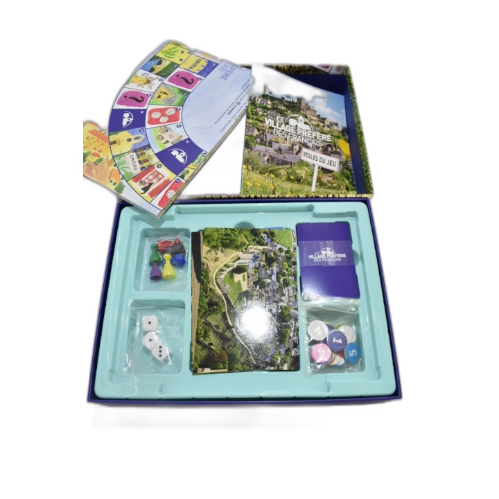 Le Village Préféré des Français - Éditions du Chêne - Jeu Quiz 2-6 Jou