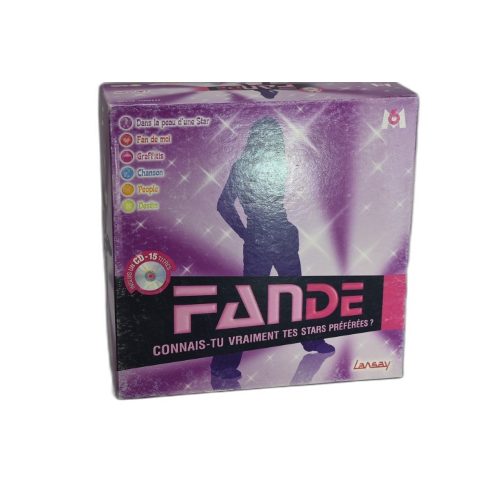 Fan de ! - Lansay M6 - Jeu Quiz Stars & People avec CD - 8 ans+ - Occa