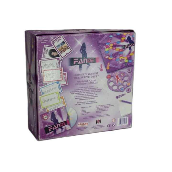 Fan de ! - Lansay M6 - Jeu Quiz Stars & People avec CD - 8 ans+ - Occa