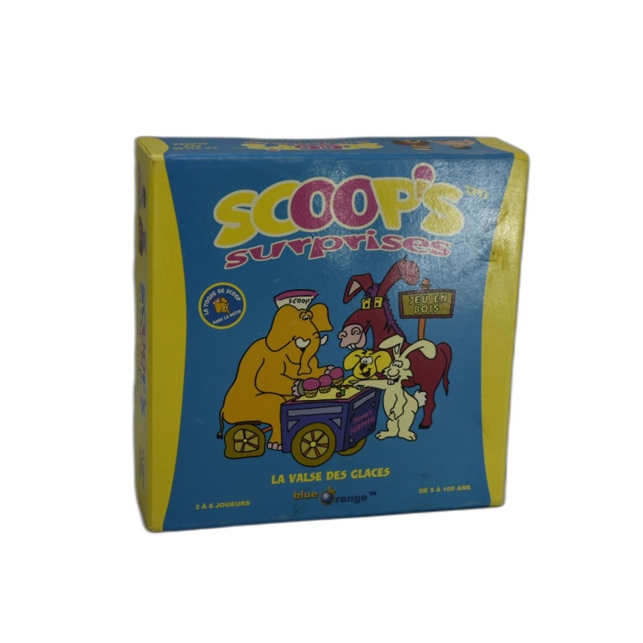 Scoop's Surprises La Valse des Glaces - Blue Orange - Jeu Bois 2-6 Jou