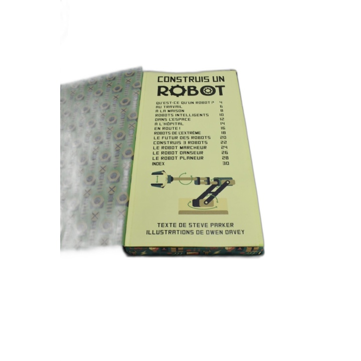Construis un Robot - Gallimard Jeunesse - Kit Construction 3 Robots Mé