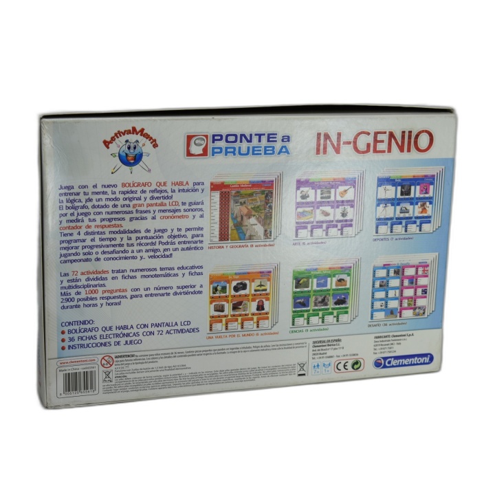 In-Genio Clementoni - Jeu Éducatif Stylo Parlant LCD - 72 Activités 10