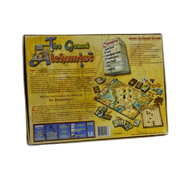 The Grand Alchemist - Tilsit Éditions - Jeu de Stratégie Alchimie - Oc