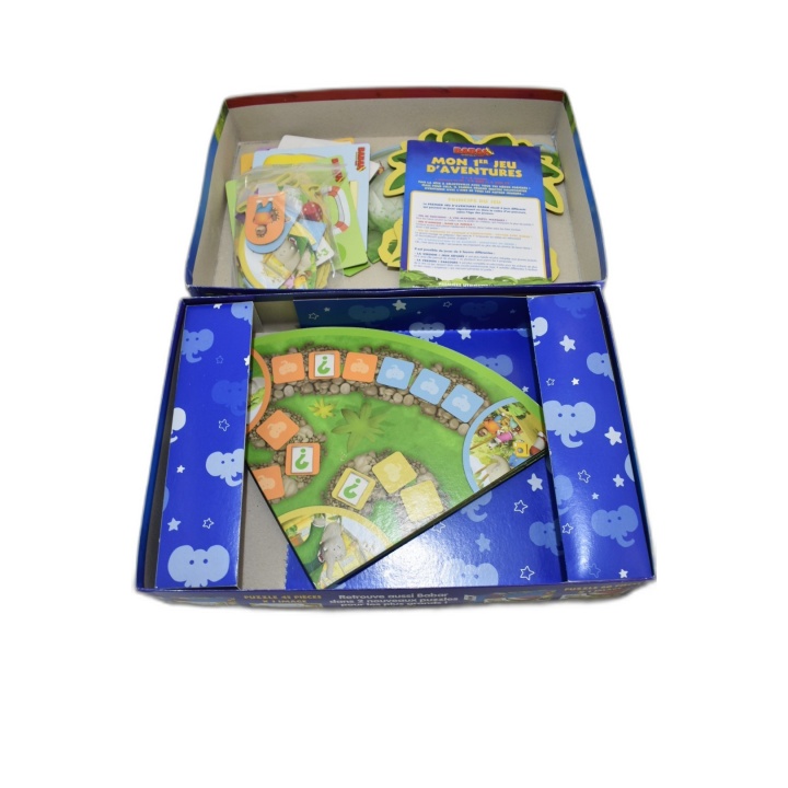 Babar Mon Jeu d'Aventures - Dujardin - 4 Jeux en 1 - 2-4 Joueurs - Dès