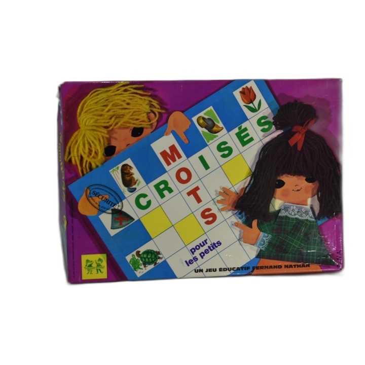 Mots Croisés Pour les Petits - Fernand Nathan - Jeu Éducatif Enfant -