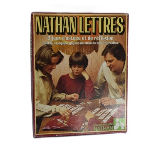 Nathan Lettres - Nathan - 2 Jeux Astuce et Réflexion Mots - Famille -