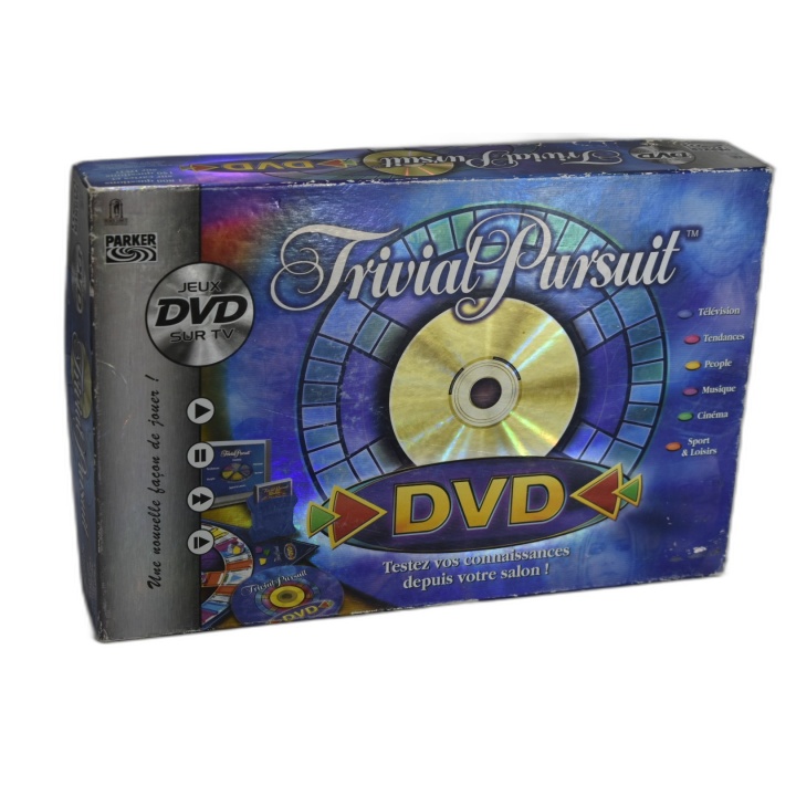 Trivial Pursuit DVD - Parker - Jeu Quiz TV Télévision Musique Cinéma -