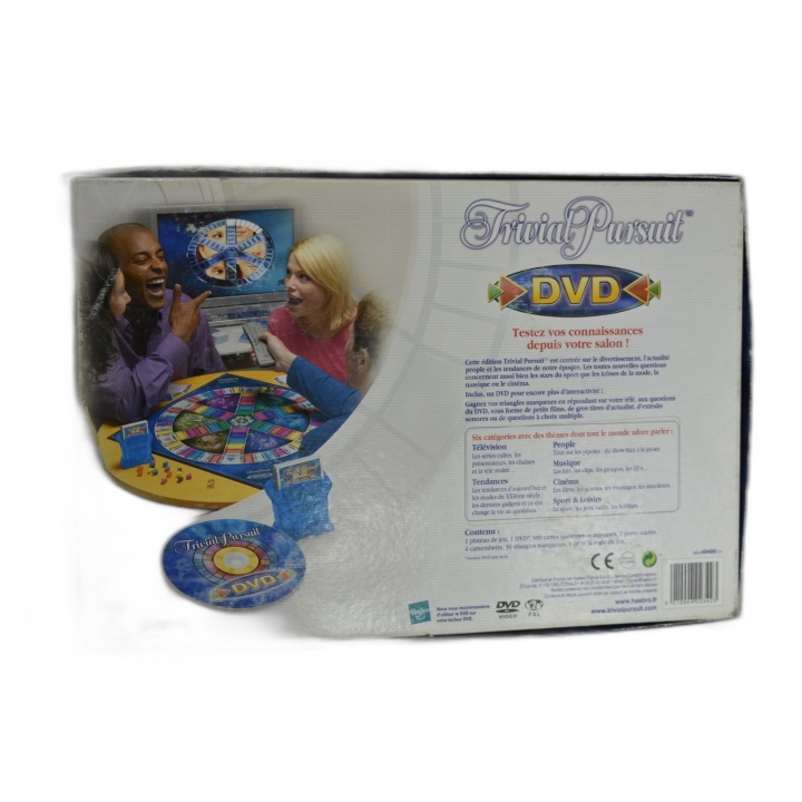 Trivial Pursuit DVD - Parker - Jeu Quiz TV Télévision Musique Cinéma -