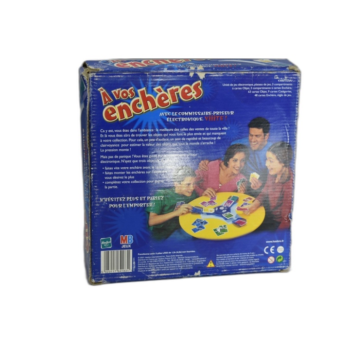 À Vos Enchères - MB Jeux Hasbro - Jeu Famille avec Commissaire-Priseur