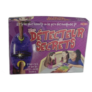 Mon Détecteur de Secrets - Tactic - Jeu Questions Filles 2-6 Joueurs -