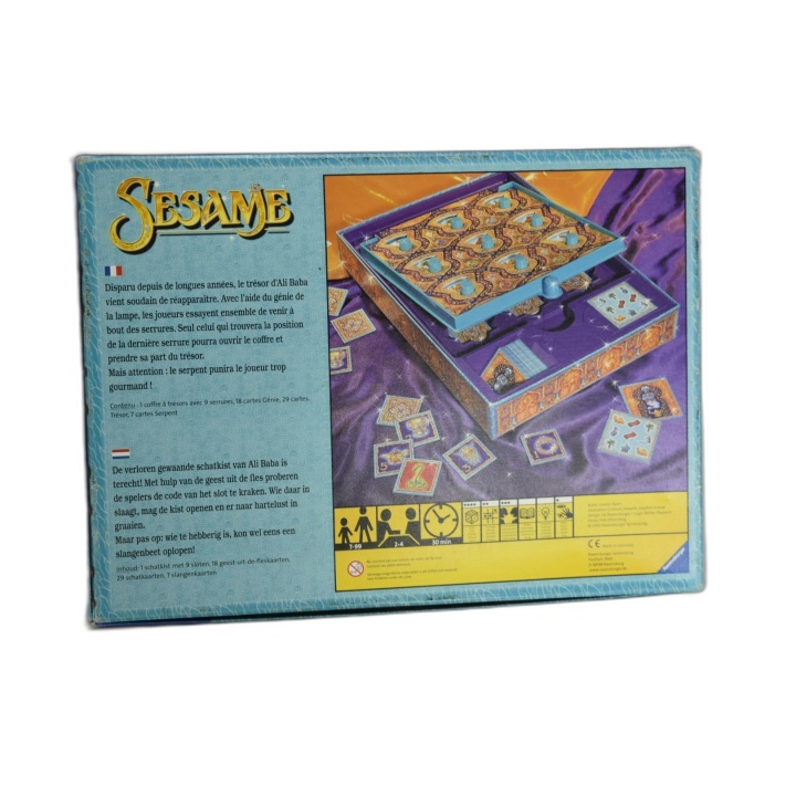 Sésame - Ravensburger - Jeu Société Coopératif Ali Baba 2-4 Joueurs -