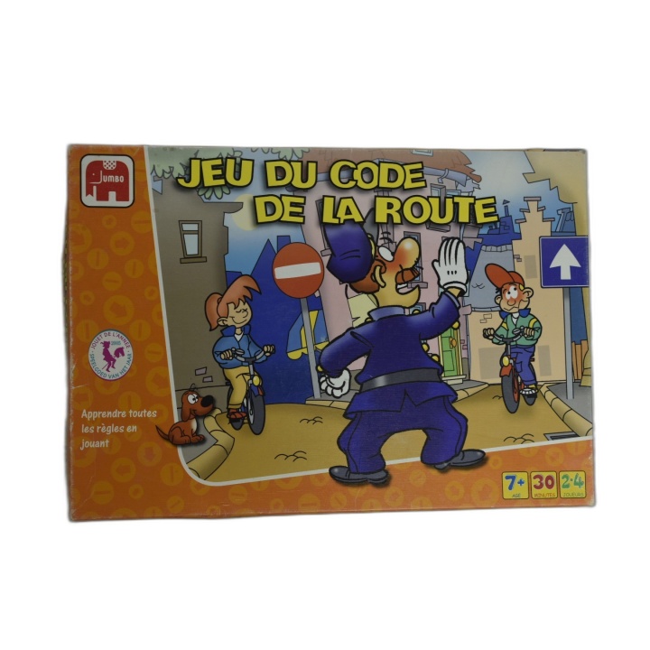 Jeu du Code de la Route - Jumbo - Jeu Éducatif 2-4 Joueurs - 7 ans - O