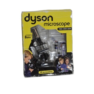 Dyson Microscope Enfant 100x 300x 600x - 32 Accessoires - Dès 8 ans -