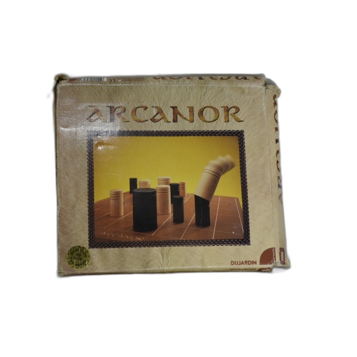 Arcanor - Dujardin - Jeu Stratégie Mémoire 2 Joueurs - Pièces Bois - O
