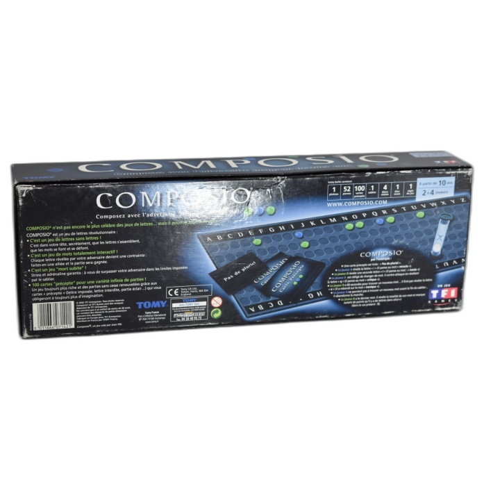 Composio - Tomy / TF1 Games - Jeu de lettres 2-4 joueurs - 10 ans - Oc