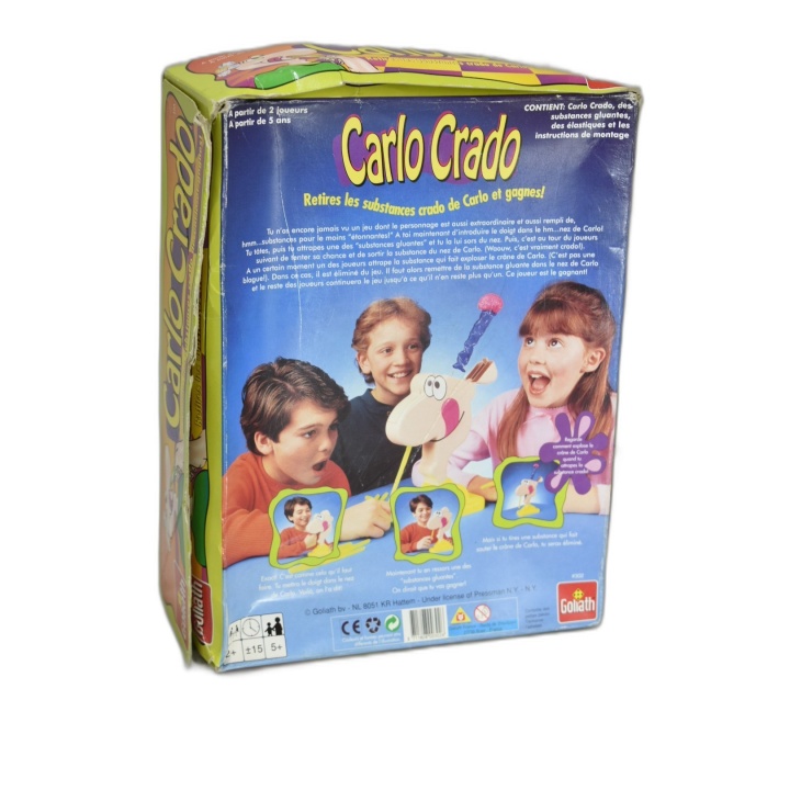 Carlo Crado - Goliath - Jeu Adresse Enfants 2+ Joueurs - Dès 5 ans - O
