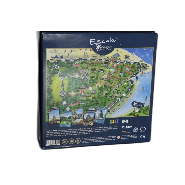 Escale au Touquet Paris-Plage - Jeu de Société 1ère Édition - Hervé Sa