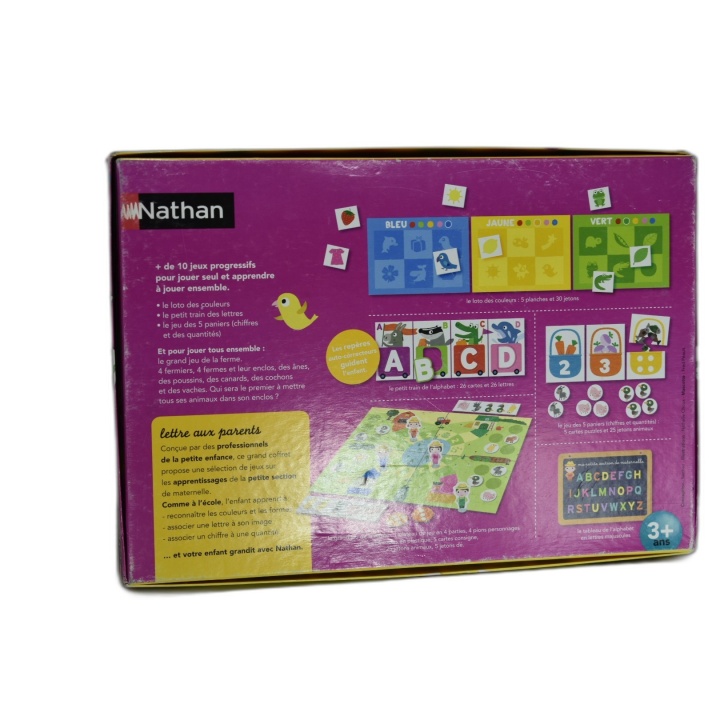 Mon Grand Coffret Petite Section - Nathan La Petite École - +10 Jeux É