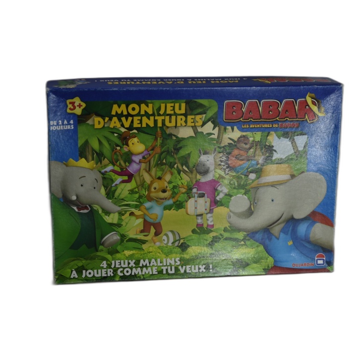 Babar Mon Jeu d'Aventures - Dujardin - 4 Jeux Enfant 2-4 Joueurs - 3 a