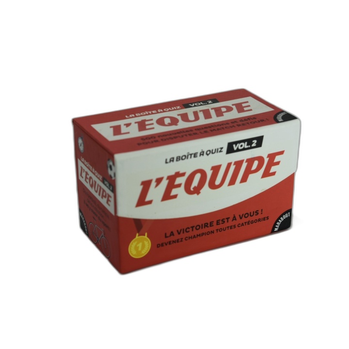 La Boîte à Quiz L'Équipe Vol.2 - Jeu de Questions Sport - Occasion Com
