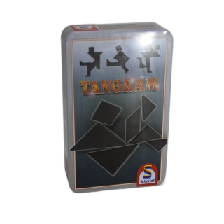 Tangram Schmidt - Puzzle Casse-Tête 7 Pièces Boîte Métal - Réflexion 1