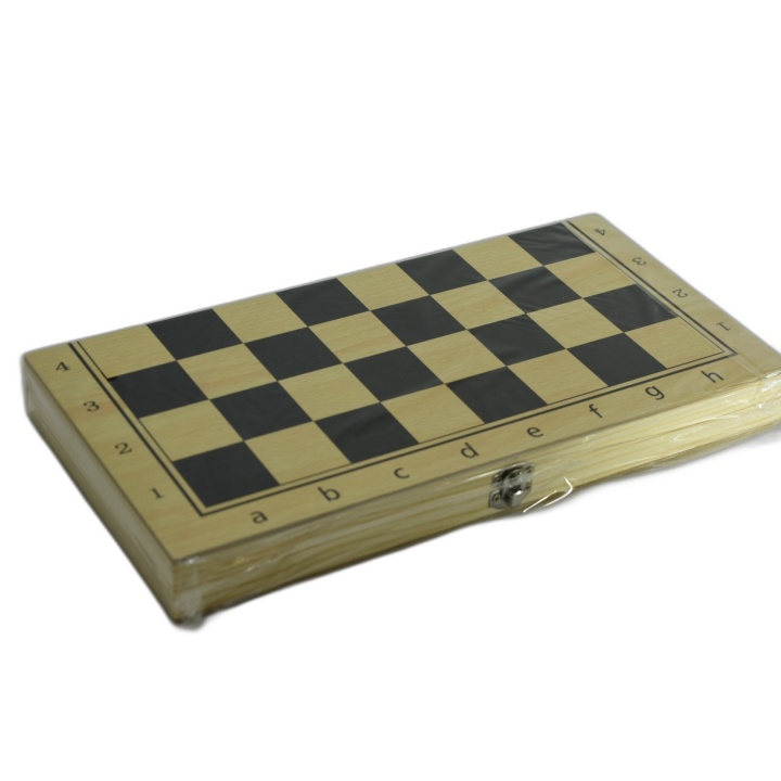 Coffret 3 en 1 Backgammon Échecs Dames - Jeux Classiques - 2 Joueurs -