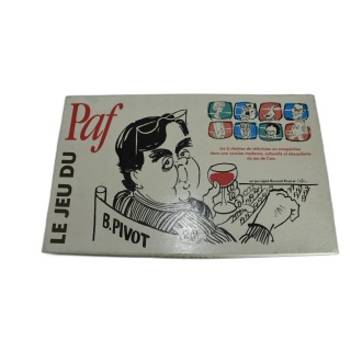 Le Jeu du PAF - Bernard Pivot & Cabu - Play Bac - Jeu de l'Oie Télévis