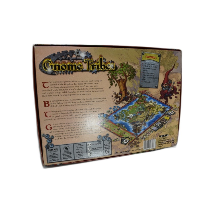Gnome Tribes - Tilsit Editions - Jeu de Stratégie Fantaisie 2-4 Joueur