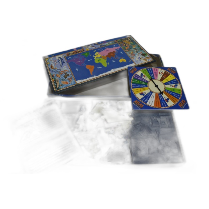 Atlas Adventures - The Game Crafter - Jeu Découverte du Monde - 2+ Jou