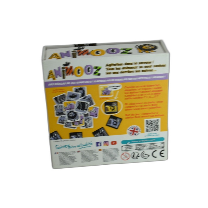Animooz - Jeu de cartes observation animaux 2-6 joueurs - Dès 7 ans -