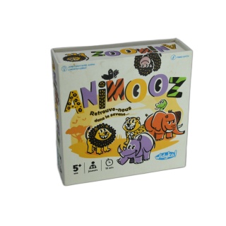 Animooz - Jeu de cartes observation animaux 2-6 joueurs - Dès 7 ans -