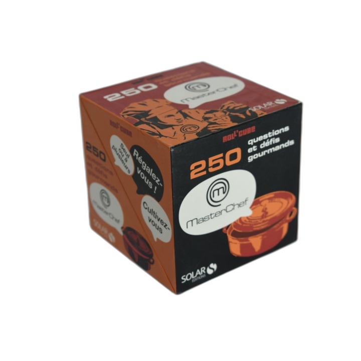 MasterChef Roll'Cube Solar - 250 Questions & Défis Gourmands - Jeu Cui