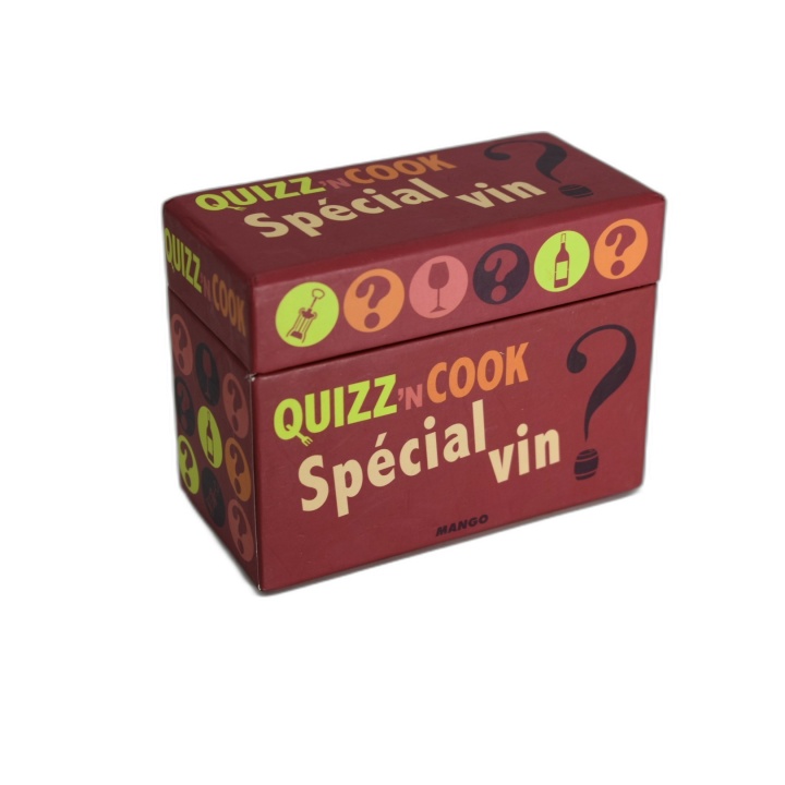 Quizz'n Cook Spécial Vin - Mango - Jeu Quiz Œnologie Adultes - Occasio