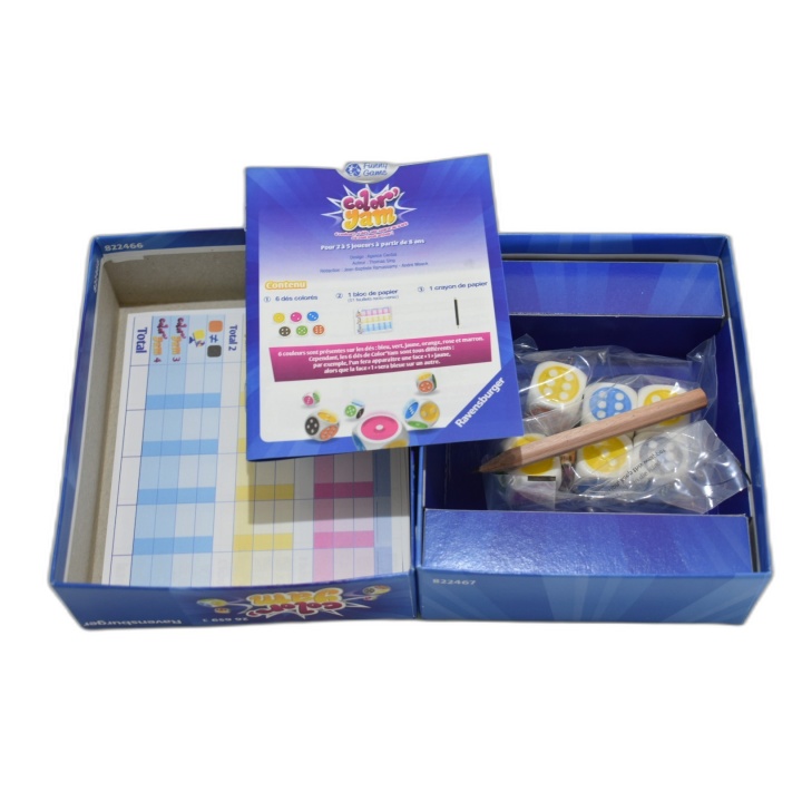 Color'Yam - Ravensburger - Jeu de dés couleurs 2-5 joueurs - 8 ans - O