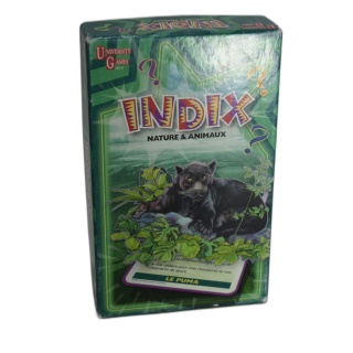 Indix Nature & Animaux - University Games - Jeu de cartes devinettes -