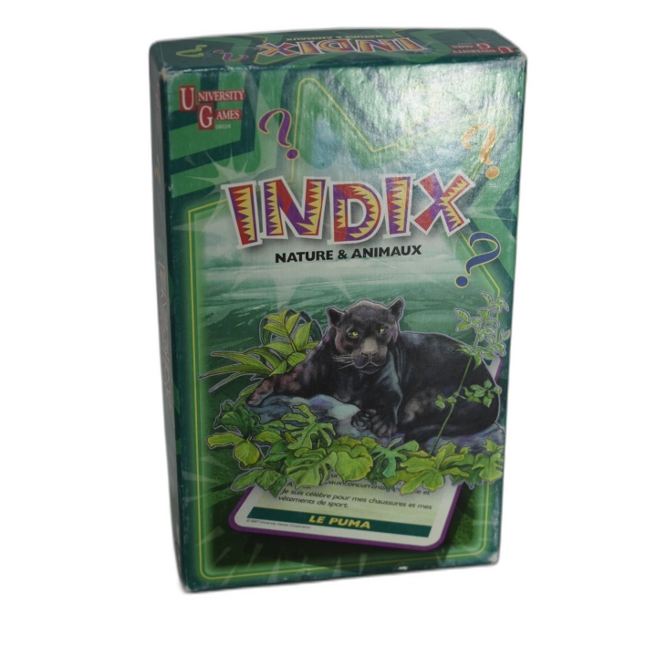 Indix Nature & Animaux - University Games - Jeu de cartes devinettes -