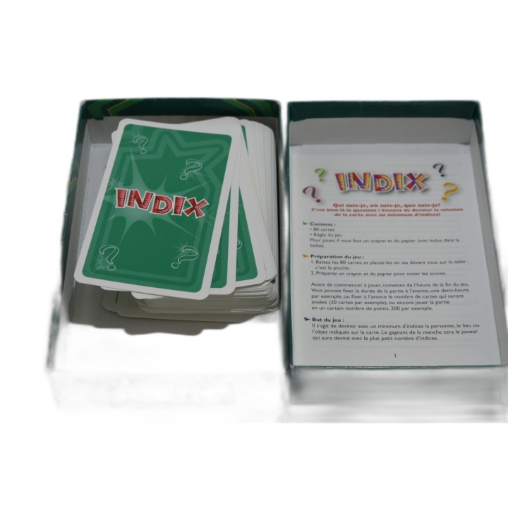 Indix Nature & Animaux - University Games - Jeu de cartes devinettes -