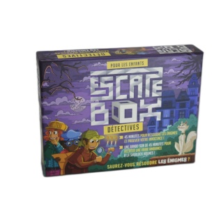 Escape Box Détectives - Jeu Escape Game Enfants - Énigmes 45 min - Occ