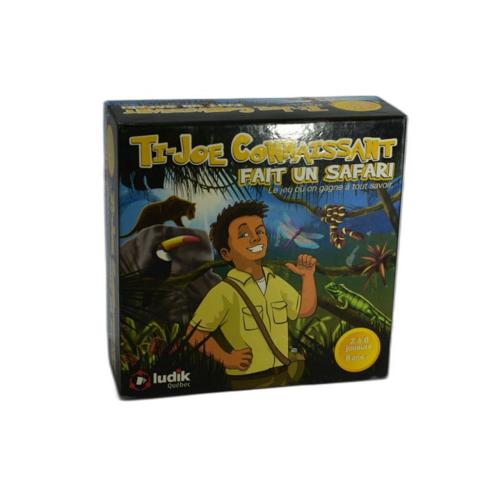 Ti-Joe Connaissant Fait un Safari - Ludik Québec - Jeu Quiz Famille 2-