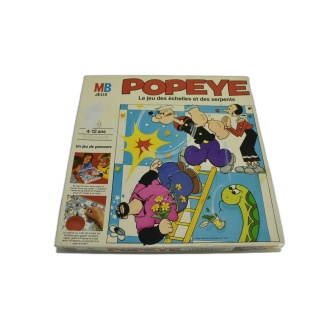 Popeye Jeu des Échelles et des Serpents - MB Jeux - Parcours 2-4 Joueu