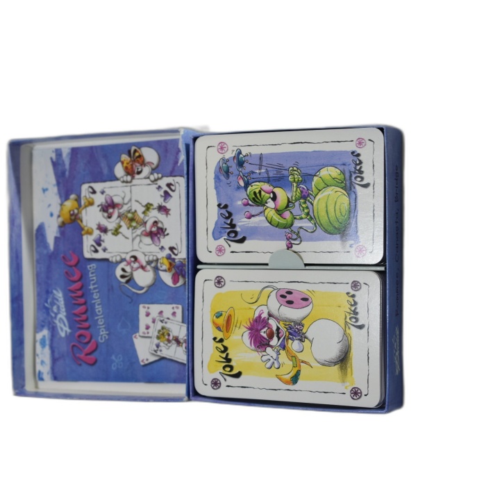 Diddl Rommee Canasta Bridge - Jeu de cartes collector - 2 joueurs+ - O