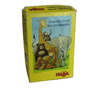 Jouons avec les Animaux - Jeu Éducatif Enfant Cartes & Pièces Bois - O