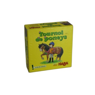 Tournoi de Poneys - HABA 5479 - Jeu de Mémoire Enfant - 2+ Joueurs - 4
