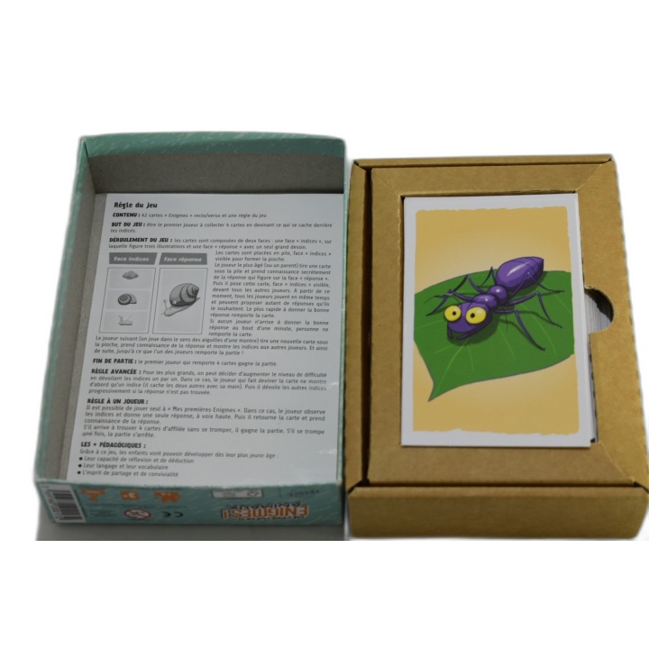 Mes Premières Énigmes Animaux - Bioviva - Jeu Cartes Enfant - 3 ans+ -