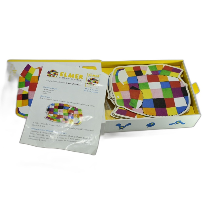 Elmer Le Jeu des Couleurs - L'École des Loisirs - Jeu Enfant Apprentis