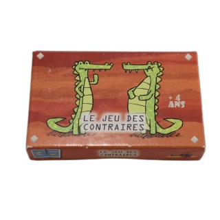 Le Jeu des Contraires - Jeu éducatif enfant - Cartes illustrées - Dès
