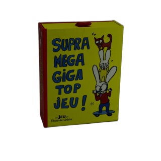 Supra Mega Giga Top Jeu ! - L'École des Loisirs - Jeu de cartes enfant