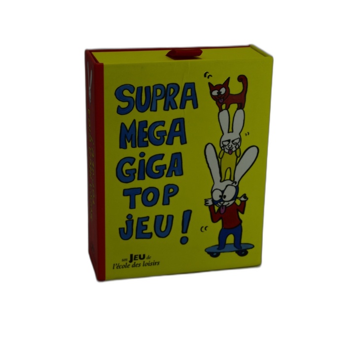 Supra Mega Giga Top Jeu ! - L'École des Loisirs - Jeu de cartes enfant